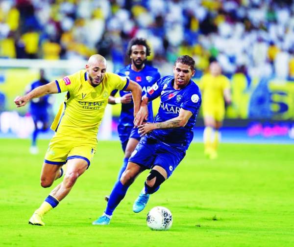 المنافسة على الصدارة شعار قمة الهلال والنصر بعد التوقف