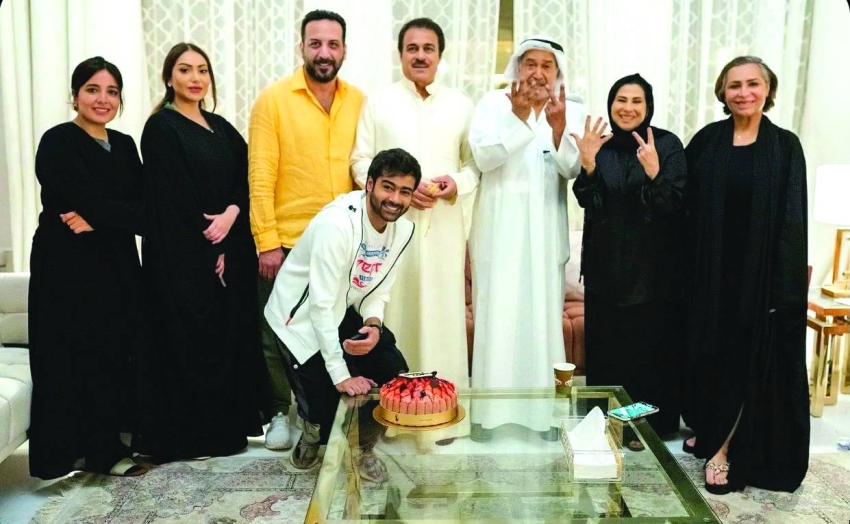 فريق مسلسل «حبي الباهر» في لقطة جماعية