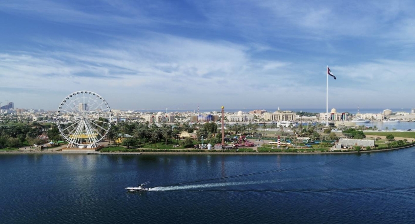 Sharjah,Flag,Uae,Drone