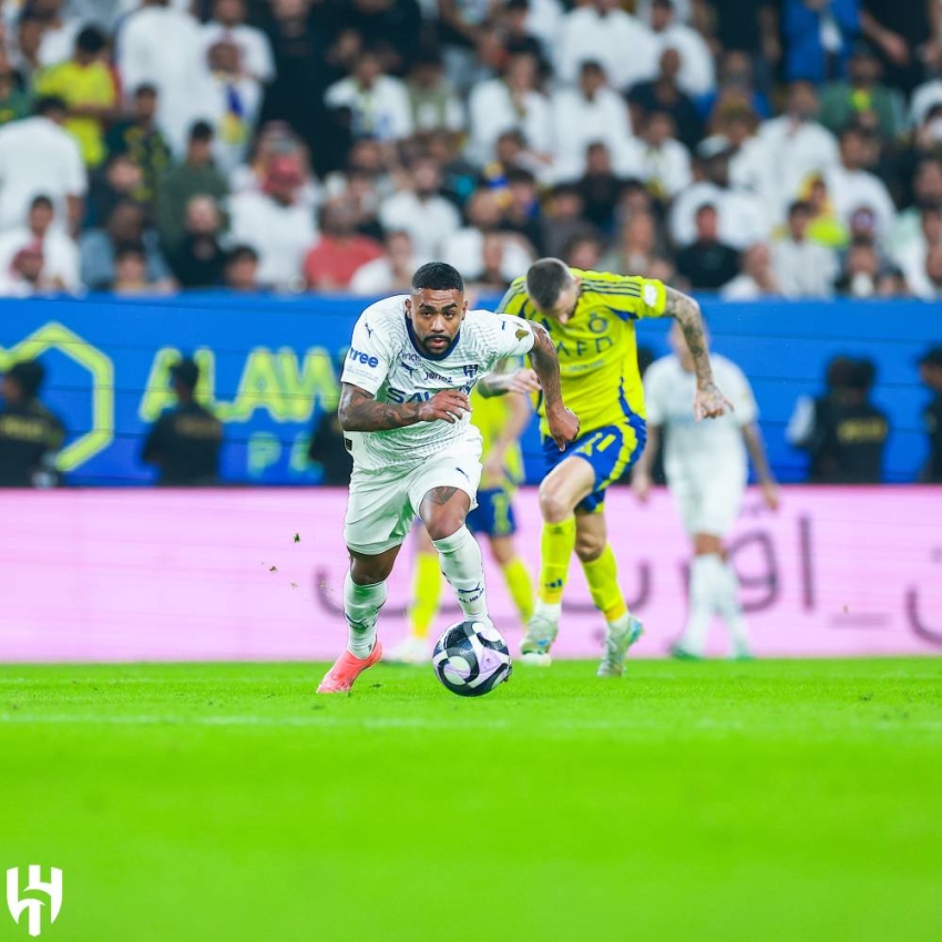 من مباراة الهلال الدورية أمام النصر